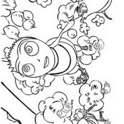 20 Desenhos de Abelhas para Colorir e Imprimir - Online Cursos