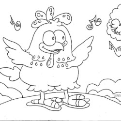 35 Desenhos da Galinha Pintadinha para Imprimir e Pintar  Desenho da  galinha pintadinha, Galinha desenho, Páginas de colorir com animais
