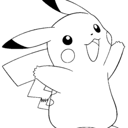 Desenho de Pokemon para colorir  Desenhos para colorir e imprimir