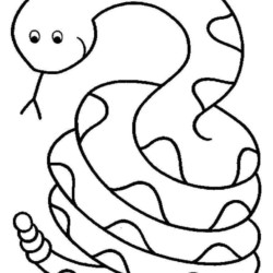 Desenho de cobra para colorir  Desenhos para colorir e imprimir