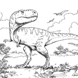 Desenho de Dinossauro para Colorir - Colorir.com