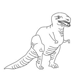40 desenhos de dinossauros para colorir, pintar, imprimir! Dinossauro  pintar moldes …