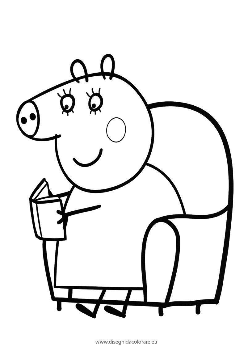 desenhos para colorir da peppa