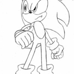 Desenhos para colorir sonic the hedgehog