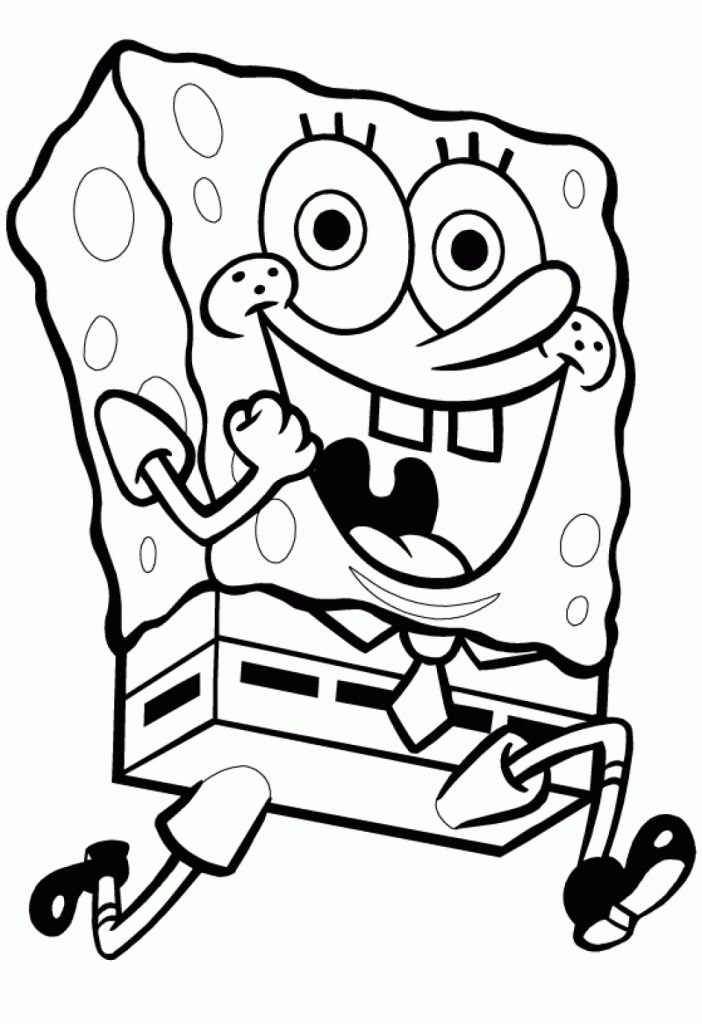 desenho do bob esponja calça quadrada