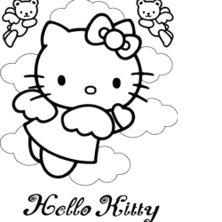 desenho para colorir hello-kitty-57 - OrigamiAmi