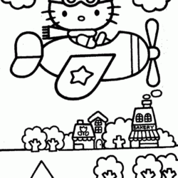 66+ Desenho Para Colorir Hello Kitty