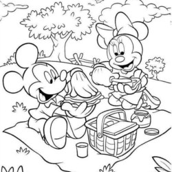 Imagens para Colorir Walt Disney World!