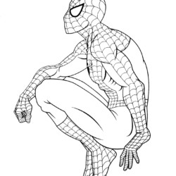 Desenho do Homem-Aranha para Colorir Online - Pinte Online