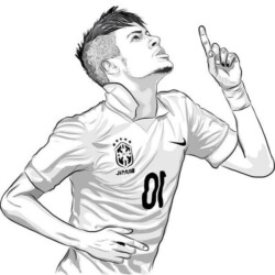 Desenhos para colorir de desenho do time de futebol do brasil para colorir  