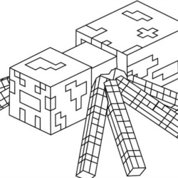 Desenhos de Minecraft para colorir e imprimir