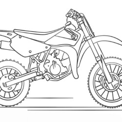 Desenho de Moto de viagem para colorir - Tudodesenhos