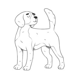 Desenho cachorro para colorir  Produtos Personalizados no Elo7