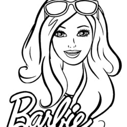 Desenhos da Barbie para colorir - Bora Colorir