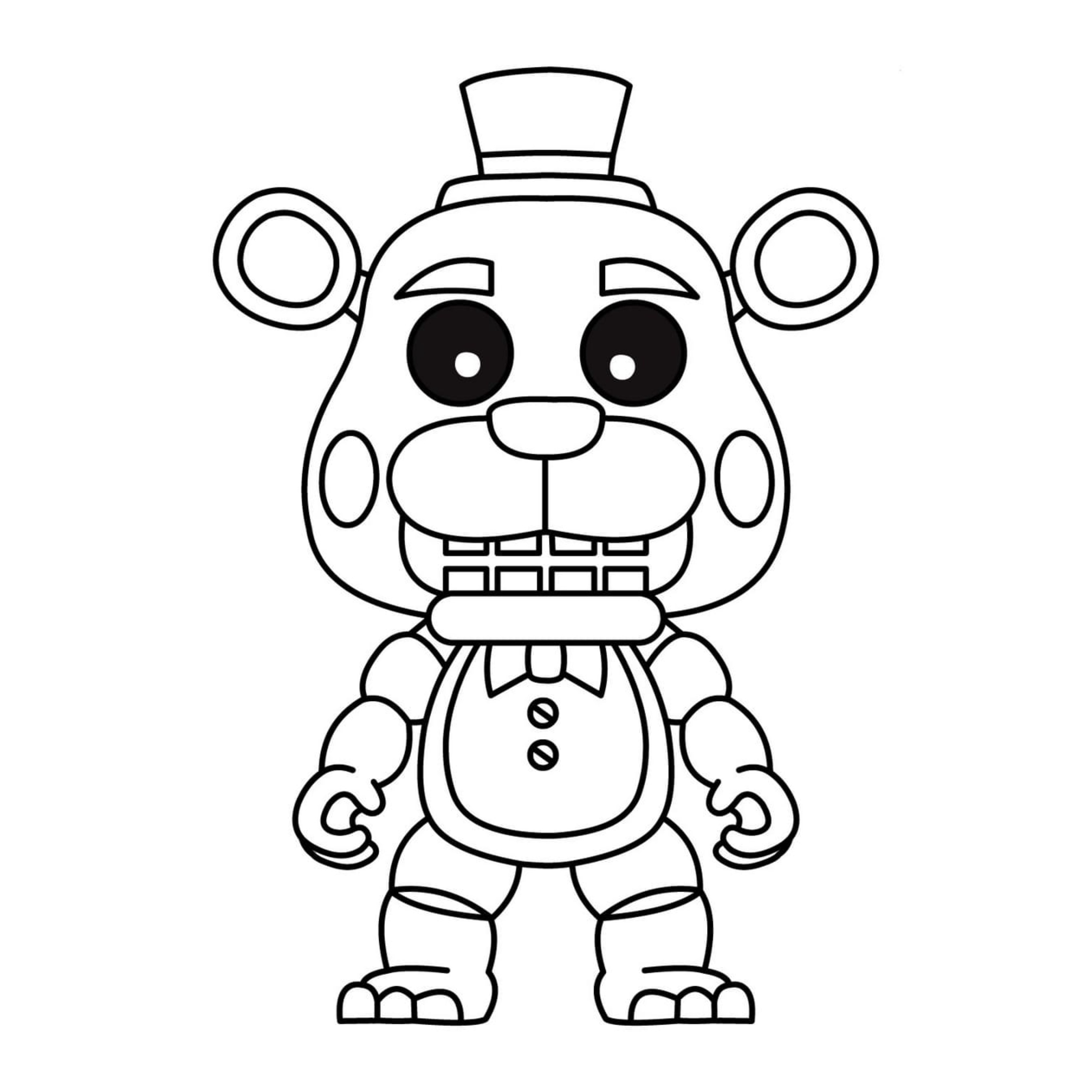 fnaf para colorir e imprimir